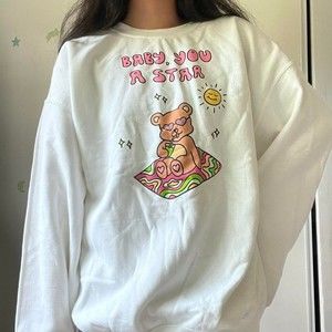 NWT Pacsun Teddy Bear Oversized Sweater